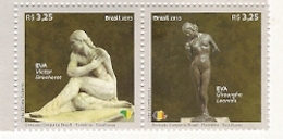 Brasil ** & Joint Edition With Romania, Sculptures 2015 (5577) - Neufs