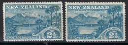 Nouvelle Zélande - N° 73 Et 73A * - Neuf Avec Charnière - Unused Stamps