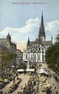 WESEL, Grosser Markt, Willibrordi-Kirche (1917) AK - Wesel