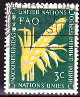 UN New York - FAO (MiNr: 27) 1954 - Gest. Used Obl. - Oblitérés