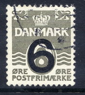 DENMARK 1940 Surcharges 6 On 8 Øre  Type I Used.  Michel 254 I - Used Stamps