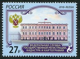 Russia 2018,Federal Service Of State Registration,Cadastre & Cartography,VF MNH** - Neufs