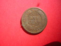 USA ETATS UNIS UNE PETITE PIECE ONE CENT 1890 UNITED STATES OF AMERICA - 1859-1909: Indian Head