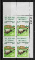 US 1974 Kentucky Settlement Block Scott # 1542,VF-XF MNH** - Plaatnummers