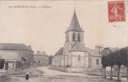 POSTCARD FRANCE - SAINTE-GENEVIÈVE ( OISE ) - L'ÉGLISE - Sainte-Geneviève