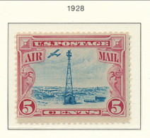 USA 1928Air Mail Scott # C11. Beacon On Rocky Muntains. MNH(**). - 1b. 1918-1940 Neufs