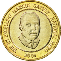 Monnaie, Jamaica, Elizabeth II, 20 Dollars, 2001, FDC, Bi-Metallic, KM:182 - Jamaique