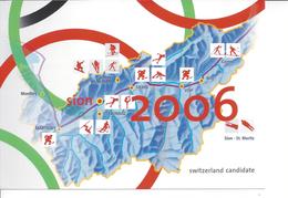 SWITZERLAND - 1998 - POSTAL STATIONERY - NAGANO 1998 .......... WNV - Inverno1998: Nagano