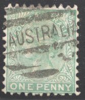 1d. Perf 10  Green  SG 158 - Used Stamps