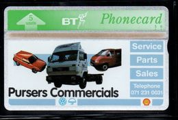 UNITED KINGDOM  Magnetic Phonecard  Landis & Gyr MINT - BTP 106 - CAR - BT Emissions Privées