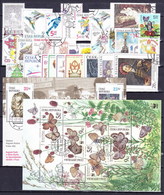 Tchéque République 2002 Mi 312-344+Bl.16-17, L'année Complete, Obliteré - Années Complètes