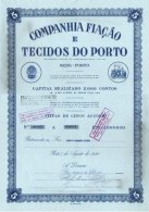 PORTUGAL, Acções & Obrigações, F/VF - Ongebruikt