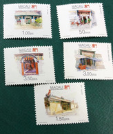 MACAU 1995 - TEMPLES OF MACAU 3RD ISSUE - SET OF 5, UM VF - Collections, Lots & Series
