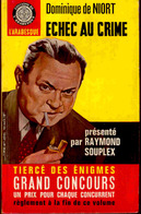 L'Arabesque  - Echec Au Crime - Dominique De NIORT - ( Préface De Raymond Souplex ) - ( 1966 ) - Arabesque