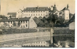 PEMBROKESHIRE - CALDEY ABBEY AND POND RP Dyf103 - Pembrokeshire