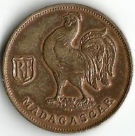 1 Pièce De Monnaie 1  Franc Prétoria  1943 Superbe - Madagaskar