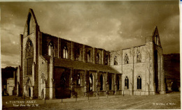 MONMOUTHSHIRE -  TINTERN ABBEY - VIEW FROM THE SW RP Gw105 - Monmouthshire