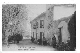 LA TOUR D'AIGUES  (cpa 84)  Maison De Ferrage   - L 1 - La Tour D'Aigues