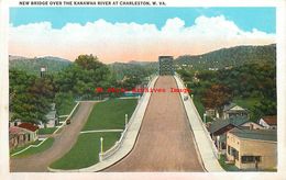 283083-West Virginia, Charleston, Kanawha River, New Bridge, Tichnor Brothers No 126367 - Charleston