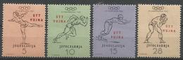 STT VUJA 1952-OLY HELSINKY, 1 X 4v, MNH - Occ. Yougoslave: Trieste