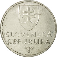 Monnaie, Slovaquie, 5 Koruna, 1995, TTB, Nickel Plated Steel, KM:14 - Slowakei