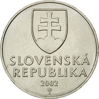 Monnaie, Slovaquie, 2 Koruna, 2002, TTB, Nickel Plated Steel, KM:13 - Slowakei