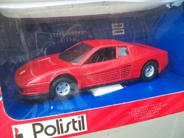 POLISTIL - FERRARI  TESTAROSSA  AVEC SA  BOITE   Scala 1/25 - Polistil