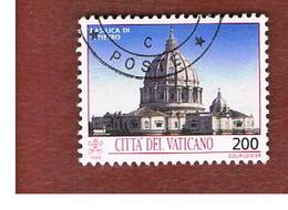 VATICANO - VATICAN - UNIF. 954  - 1993  TESORI D' ARTE DEL VATICANO: BASILICA SAN PIETRO  - (USED°) - Usados