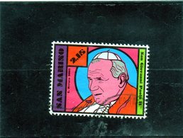 2015 San Marino - Papa San Giovanni Paolo II - Usados