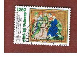 VATICANO - VATICAN - UNIF. 1043  - 1996   7^ CENTENARIO RITORNO MARCO POLO IN CINA - (USED°) - Usados