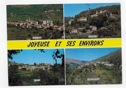 JOYEUSE ET SES ENVIRONS - MULTIVUES - MANQUE MATIERE AU DOS - CPM GF VOYAGEE - Joyeuse