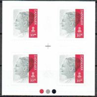 Denmark 2014. Queen Margrethe II.  Michel 1805 X 4 MNH.  With Markings. - Neufs