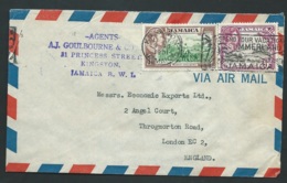 Jamaique - Lettre De Kingston Pour Londres  En 1951   Tab13705 - Jamaïque (...-1961)