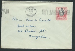 Jamaique - Lettre De  Kingston Pour  Kingston ( Port Local ) En 1957  Tab13710 - Jamaïque (...-1961)