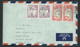 Jamaique - Lettre De  Kingston Pour  Londres En 1954  Tab13712 - Jamaïque (...-1961)