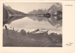 SUISSE,SWISS,SWITZERLAND,SVIZZERA,SCHWEIZ, GRISONS,SAINT MORITZ,MALOJA,ENGADINE,LAC DE SILS,CARTE PHOTO - Saint-Moritz