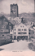 Hospental Mit Turm UR, Attelage (5.10.1916) - Hospental