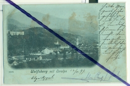 Wolfsberg Mit Coralpe, 1899, Koralpe, Österreich, Kärnten, Koralpen, Fritz Steinwender, 12581 - Wolfsberg