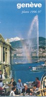 Schweiz Genf Stadtplan 1996 - 1997 - Paris
