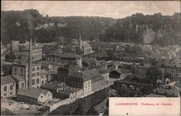 ! Alte Ansichtskarte Luxemburg Luxembourg, Faubourg De Clausen, Fabrik, Usine - Luxembourg - Ville