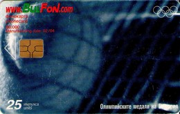 TARJETA TELEFONICA DE BULGARIA, OLYMPICS, TENNIS, FON-C-0267. (151) - Giochi Olimpici