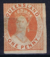 Queensland SG 1  MH/* Flz/ Charniere  Thin / Fold - Nuevos