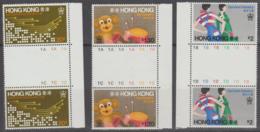 HONG KONG - 1979 Industries In Gutter Pairs. Scott 351-353. MNH ** - Neufs