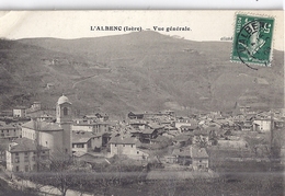 L'ALBENC    VUE GENERALE  1908 - L'Albenc