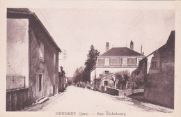 Jura Gendrey Rue Richebourg éditeur Cliché Karrer - Gendrey