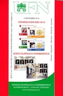 Nuovo - VATICANO - 2018 - Bollettino Ufficiale - Stamp & Coincard - Busta - BFN 01 - Brieven En Documenten