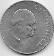 Grande Bretagne - Médaille Churchill - 1965 - Cupro-Nickel - Royaux/De Noblesse