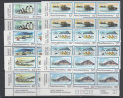 Ross Dependency 1982 Definitives 6v Bl Of 6  ** Mnh (40896) - Neufs