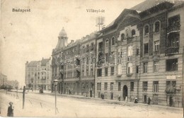 T2/T3 Budapest XI. Villányi út, Villamos. Leffler Kiadása (EK) - Unclassified