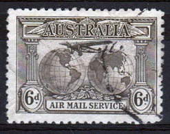 Australia 1931 6d Stamp To Celebrate The Kingsford Smith's Flights. - Oblitérés